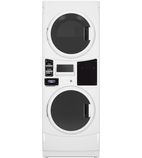 Image of MLE22PRTGW 10.5kg Front-Load Washer/Dryer Stacked
