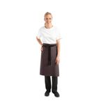 Image of A907 Regular Bistro Apron Charcoal