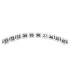 L984 Perspex Table Numbers 31-40 (Pack of 10)