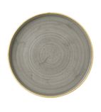 FC163 Walled Chefs Plates Peppercorn Grey 260mm (Pack of 6)