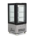 CD270L 270 Ltr Freestanding Flat Glass Refrigerated Cake Display Case