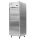 HED236 670 Ltr Stainless Steel Single Door Upright Freezer
