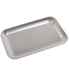Image of U261 Stainless Steel Rectangular Service Tray 215mm