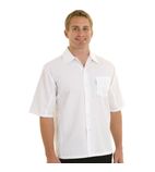Image of A912-M Unisex Cool Vent Chefs Shirt White M