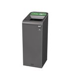 CX960 Configure Recycling Bin with Mixed Recycling Label Green 57Ltr