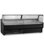 Image of BFG250BKV2 2580mm Wide Flat Glass Serve Over Counter Display Fridge