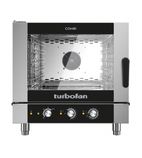 Turbofan EC40M5 Manual Electric 5 Grid 3 Phase Combination Oven / Steamer With Brita Water Softener & Hand Shower