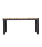 Image of DS154 Square Steel and Acacia Benches 1000mm (Pack of 2)