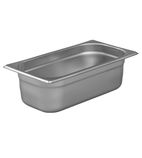 20979 Stainless Steel 1/3 Gastronorm Tray 100mm