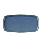 Image of FS954 Emerge Oslo Oblong Plate Blue 287x146mm (Pack of 6)