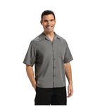 Image of B179-S Unisex Cool Vent Chefs Shirt Grey S