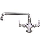 Image of AquaJet AJ-B-216L 1/2" Mixer Tap with Lever Controls & Swivel Spout