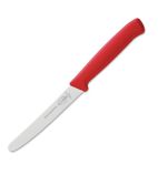 Image of Pro Dynamic GL296 Red Serrated Utility Knife 11.4cm