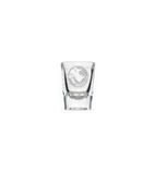 DH683 Rhinowares Shot Glass 2oz Lined Clear
