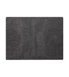 Image of VV3424 Modern Twist Silicone Placemat Black Grey 305x400mm (Box 12)