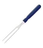 Image of Pro Dynamic DL356 HACCP Kitchen Fork Blue 12.7cm