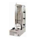 3CPT-NG 3 Burner Natural Gas Compact Doner Kebab Grill