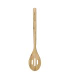 DX323 Bamboo Slotted Spoon 12.8"