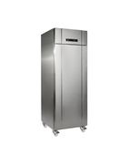 Image of Compact R600 S 580 Ltr Upright Single Door Stainless Steel Fridge