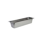 EB578 Stainless Steel 2/4 Gastronorm Tray 100mm