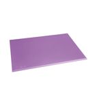 FX105 High Density Antibacterial Chopping Board Purple 450x305x10mm
