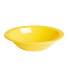Image of Kristallon CB771 Polypropylene Bowls Yellow 174mm (Pack of 12)