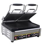 L553 Electric Double Contact Panini Grill - Flat Top & Bottom