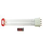 Image of HyGenikx HGX-30-S Replacement Lamp & Battery Kit. Includes replacement LAMP (type RED) and backup BATTERY for use in 30m2 GENERAL areas