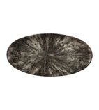 Image of FC141 Studio Prints Stone Chefs Plates Quartz Black 347 x 173mm (Pack of 6)