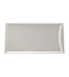 Image of FE139 Crushed Velvet Pearl Rectangle Tray 320x160mm (Pack of 6)