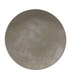 FE120 Crushed Velvet Grey Coupe Plate 255mm (Pack of 6)