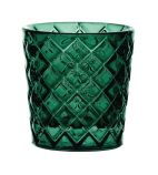 HX656 Criss Cross Nightlight Holders Green (Pack of 12)