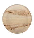 DK378 Palm Leaf Plates Round 250mm (Pack of 100)