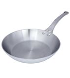 CY645 DeBuyer Affinity Stainless Steel Frying Pan 24cm