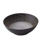 Arborescence Round Coupe Plate Black 190mm - DK614