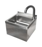 FW858 Touch-Free Stainless Steel Hand Wash Basin