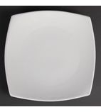 Image of Whiteware U170 Rounded Square Plates 240mm (Pack of 12)