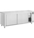 HCP19 1890mm Wide Mobile Hot Cupboard With Plain Top
