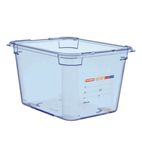ABS Food Storage Container Blue GN 1/2 200mm
