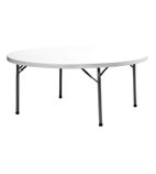 DW163 Planet180 Round Folding Table 6ft Grey