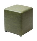 FT449 Cube Faux Leather Bar Stool Juniper (Pack of 2)