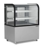 Image of DC270 1160mm Wide Curved Front Mobile Serve Over Counter Display Fridge