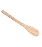 J113 Round Ended Wooden Spatula 12"