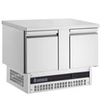 BPV7300-HC 232 Ltr 2 Door Stainless Steel Refrigerated Prep Counter