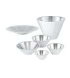 D0303 Bowl 0.6ltr Conical Stainless Steel 16cm