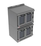 Dominator Plus E2112/2 Electric Manual Two Tier Heavy Duty Freestanding Convection Oven