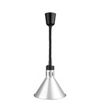 Image of DY464 Conical Retractable Heat Shade Silver Finish