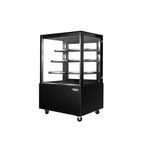 WDG186HF 1800mm Wide Flat Glass Patisserie Serve Over Counter Display Fridge