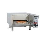 Synthesis C05/40VEC1 Electric Stainless Steel Compact Conveyor Pizza Oven - Hardwired