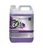 CC108 CIF 2-in-1 Cleaner and Disinfectant Concentrate 5Ltr (2 Pack)